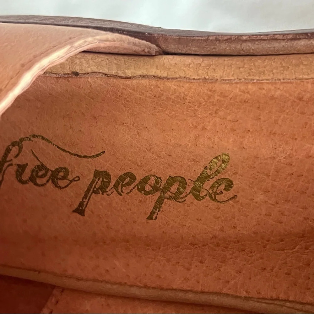 Free People Beige/Tan Suede Pointed-Toe Flats - Picture 9 of 10